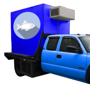 Slip in Refrigerated Truck Body 5'x10'